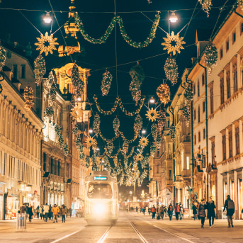 Addobbi natalizi a Graz