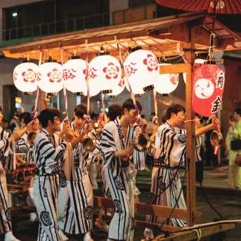 Lanterne al festival Ato Matsuri