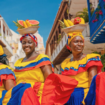 Palenquera a Cartagena