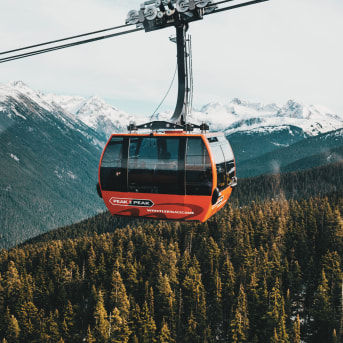 Peak 2 Peak Gondola a Whistler