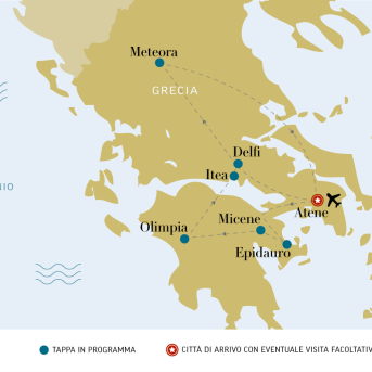 Grecia classica - mappa desk