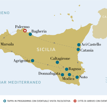Sicilia classica - mappa desk