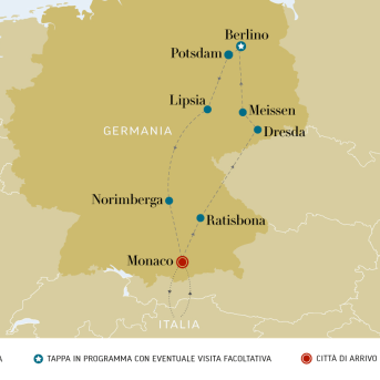 Berlino e la Germania - mappa mobile