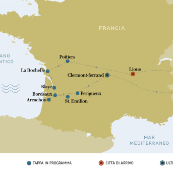 Bordeaux e costa atlantica