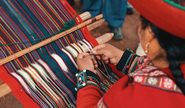 Lavorazione della lana, Chinchero