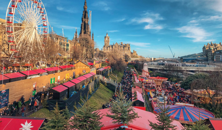 Mercatini di Natale a Edimburgo