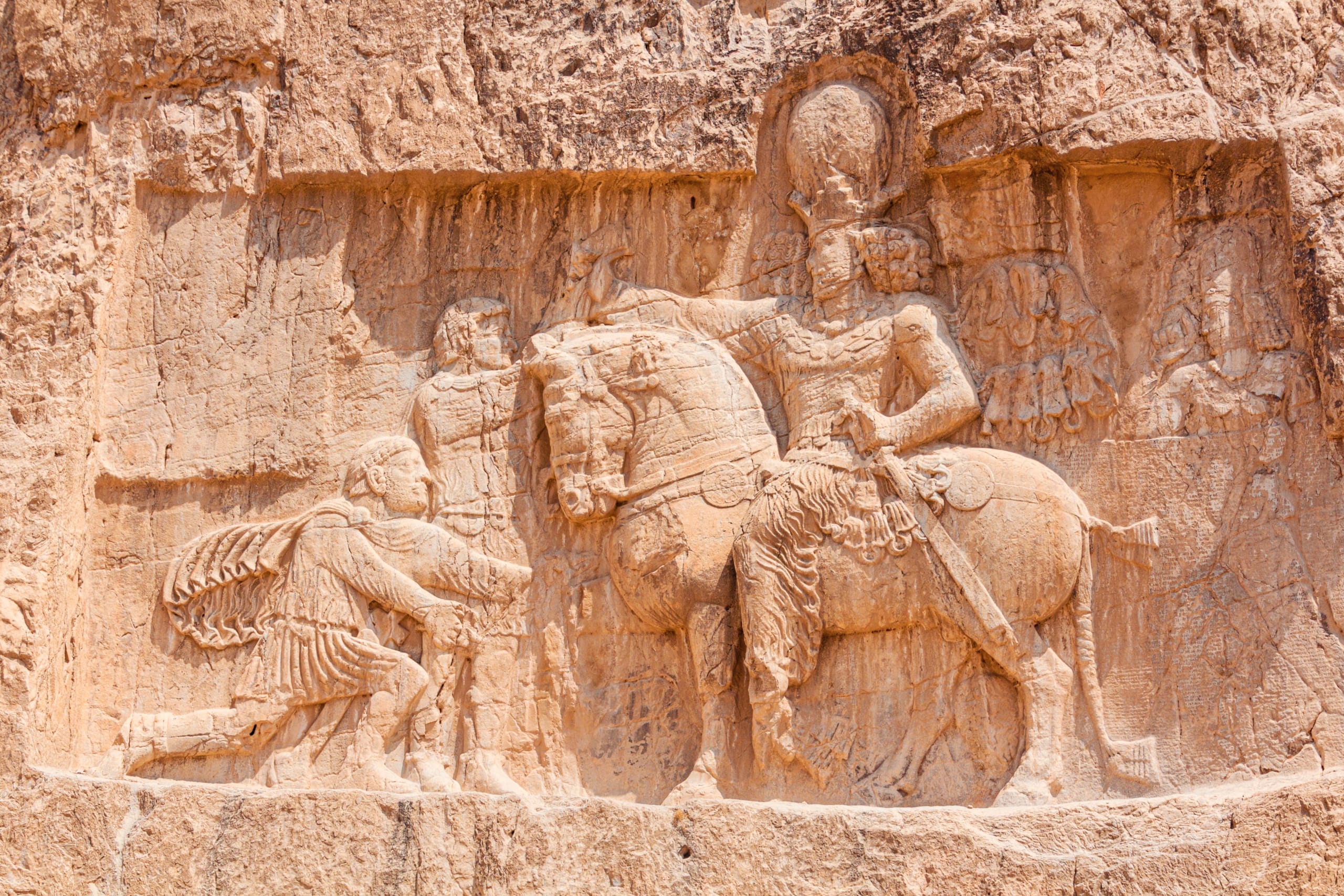 Bassorilievi, necropoli di Naqsh-e Rostam