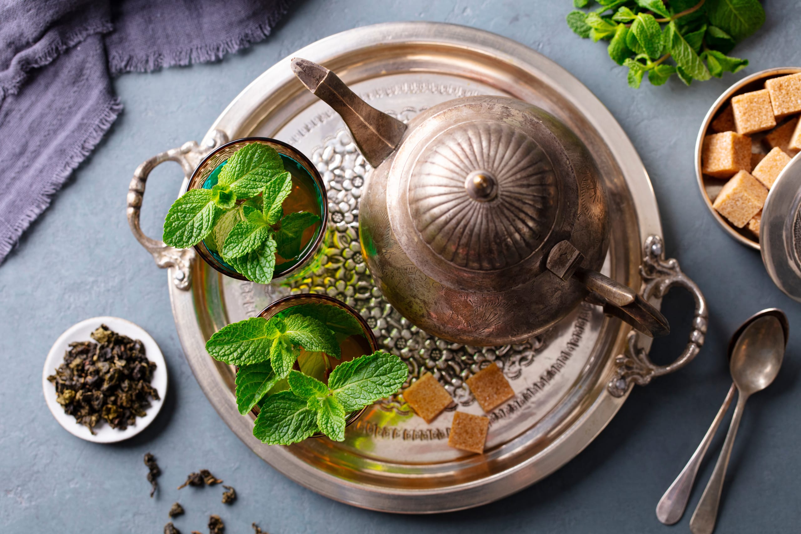 Té verde, Marocco