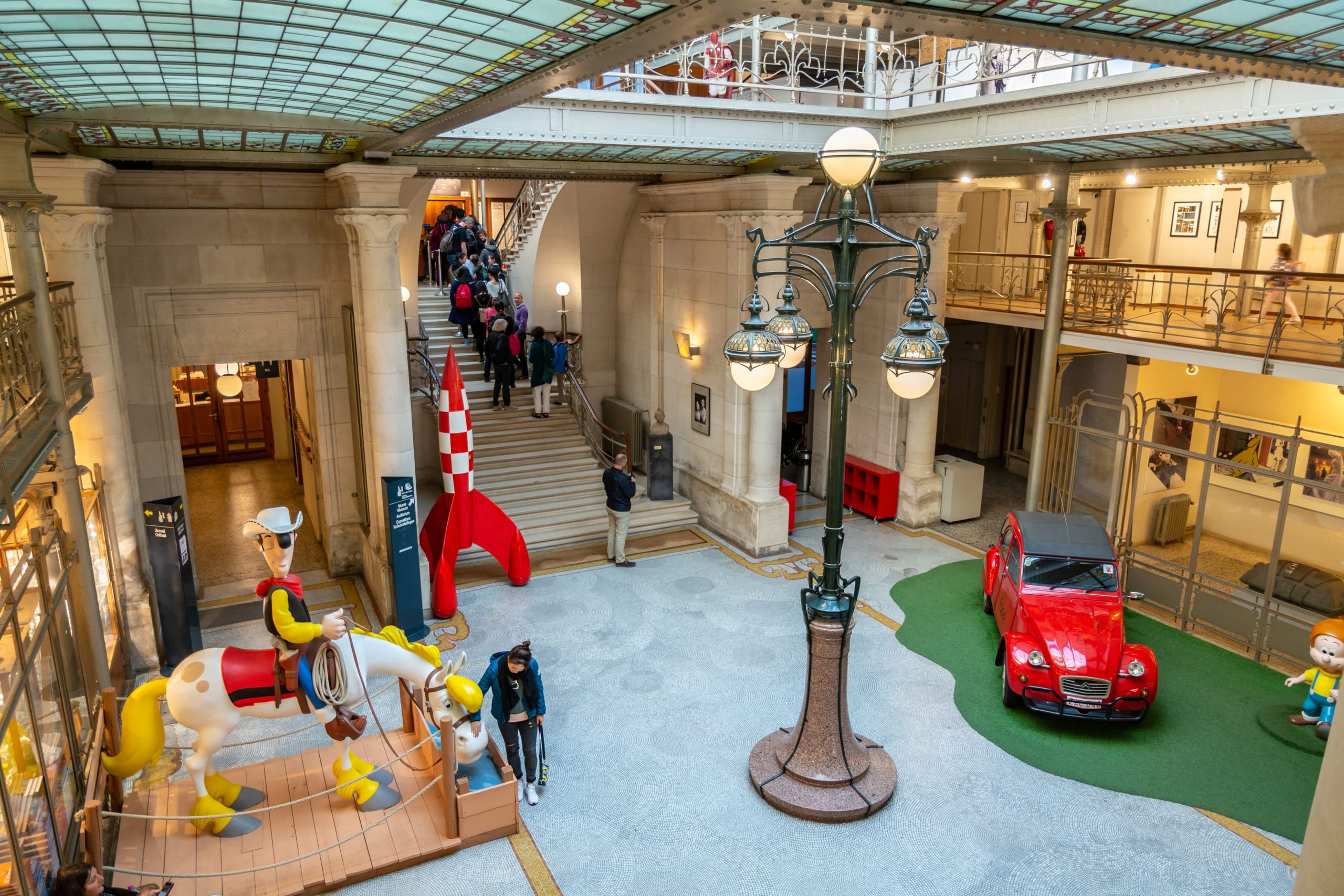 centro belga del fumetto a Bruxelles