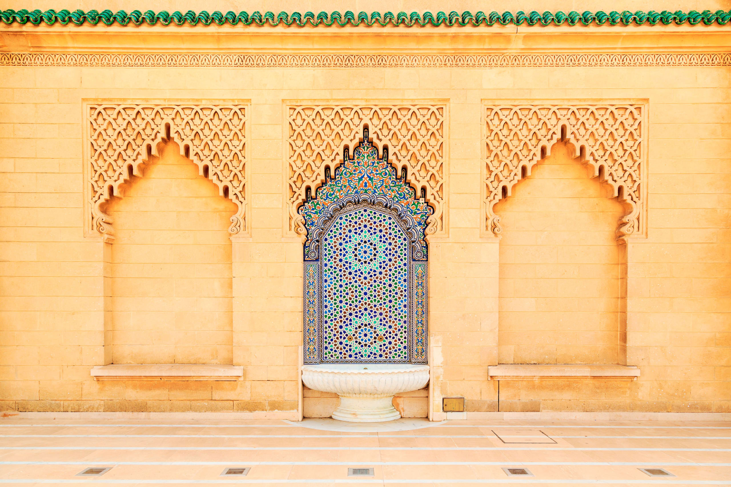 Fontana del Mausoleo di Mohammed V, Meknès