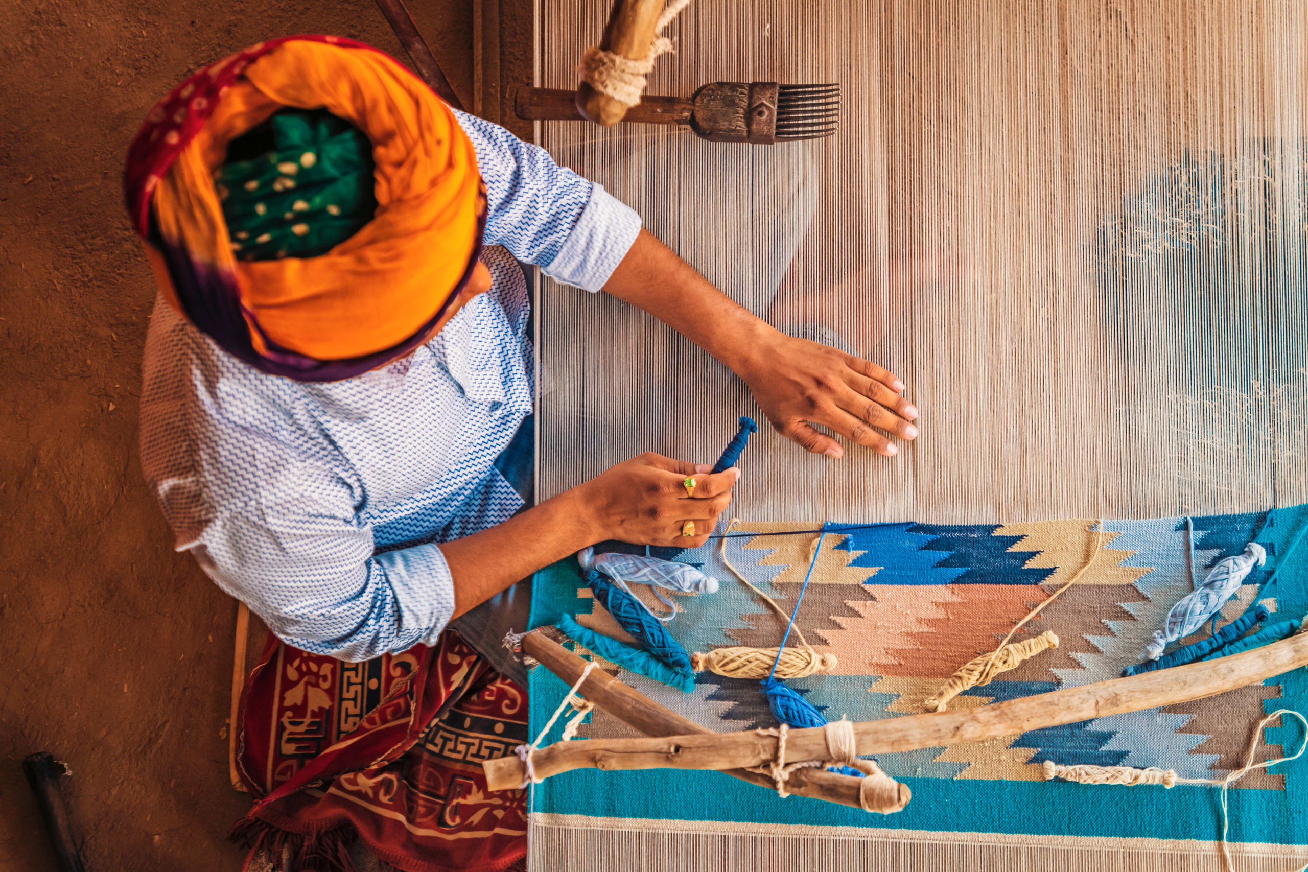Artigianato locale nel Rajasthan