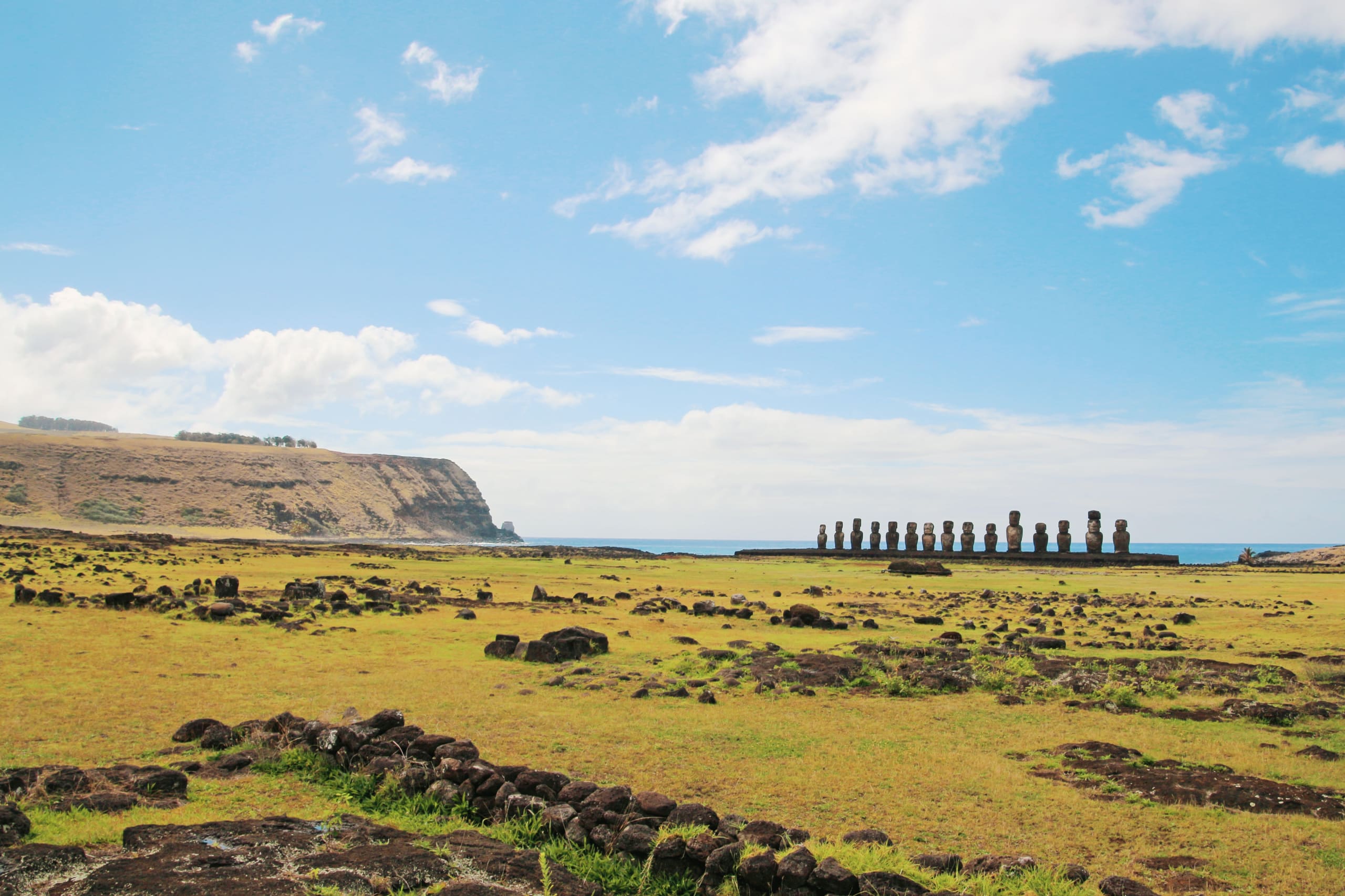 Ahu Tongariki, Isola di Pasqua