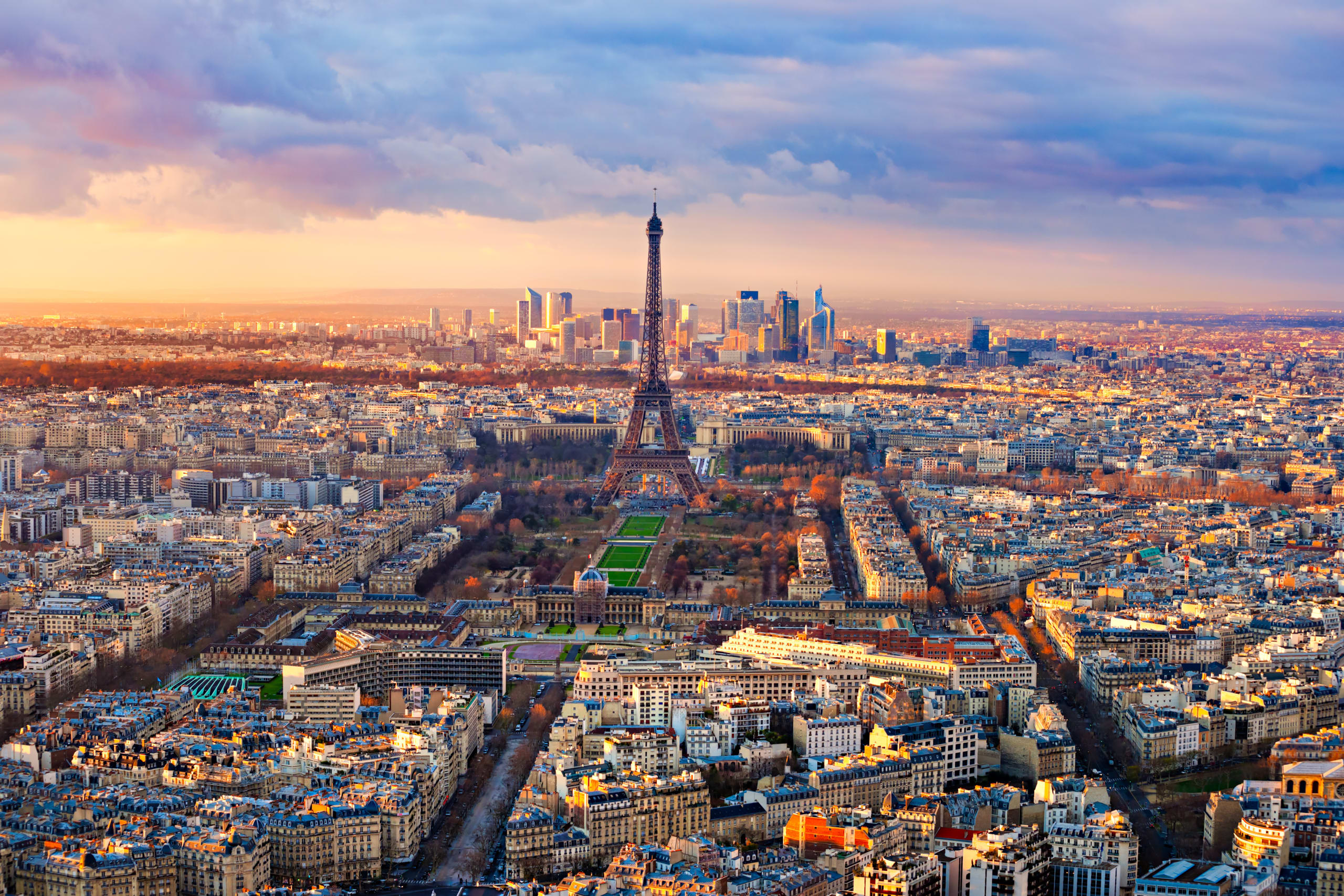 Panorama dalla Tour Montparnasse, Parigi