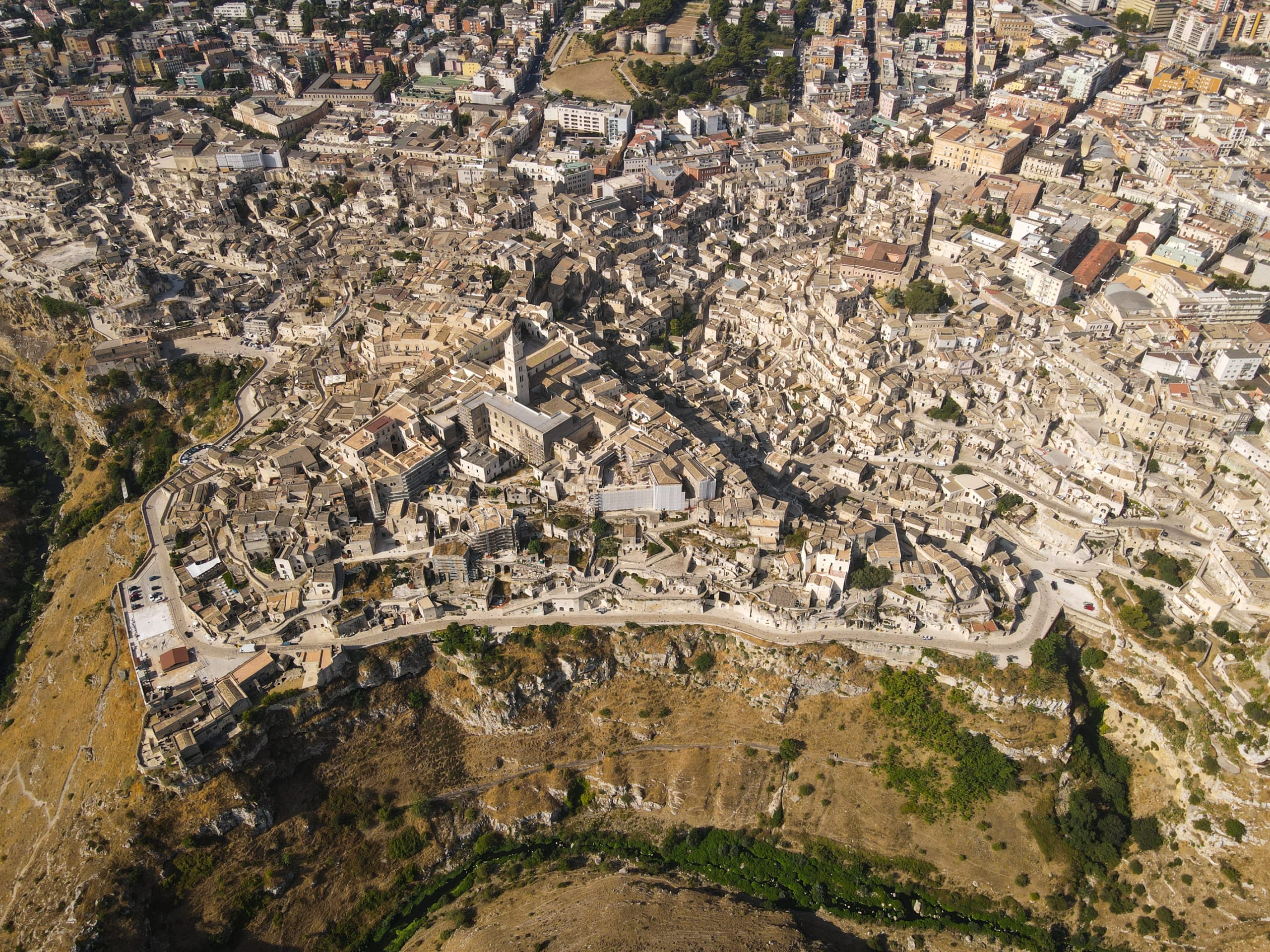 Matera dall'alto