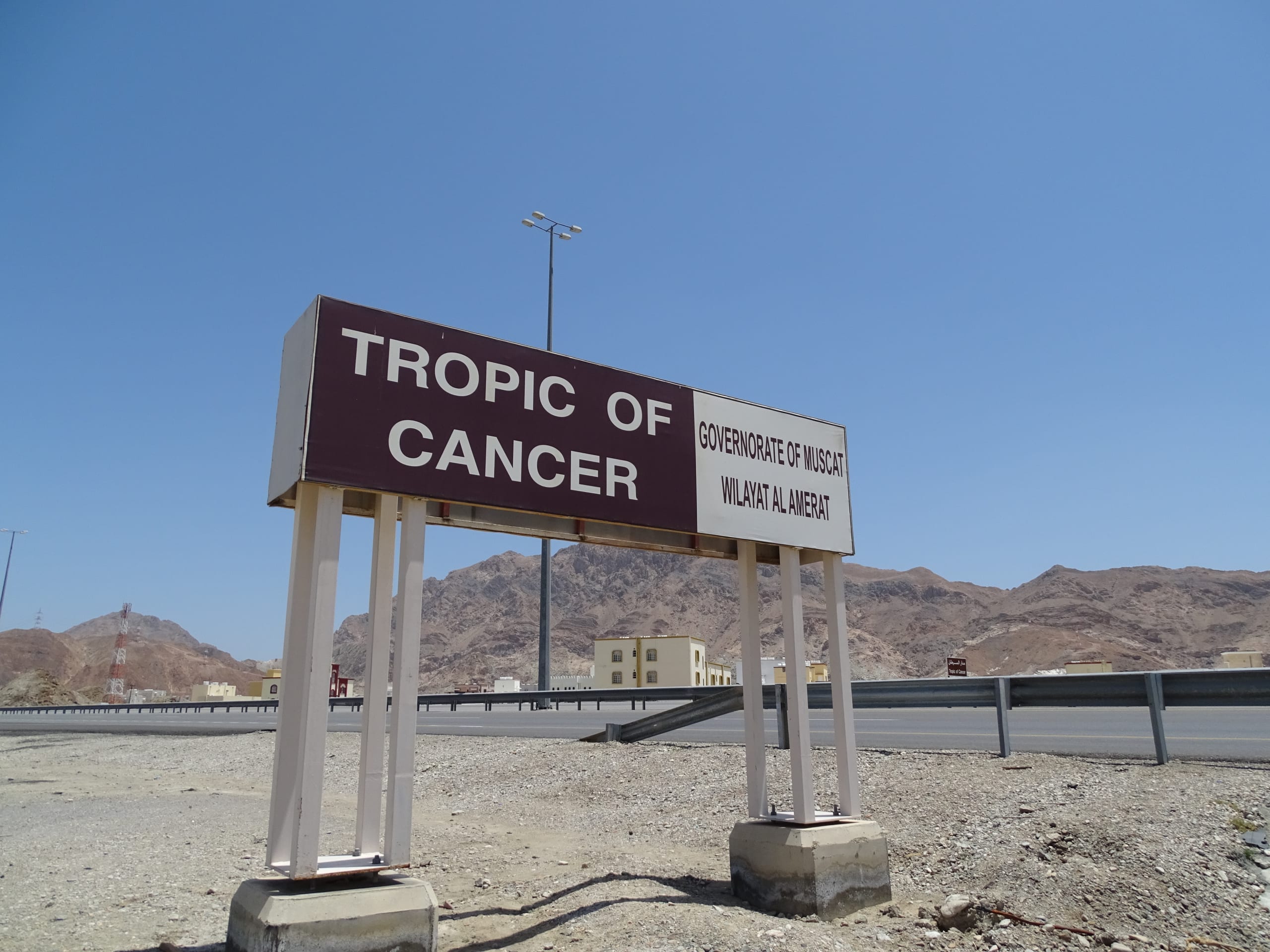 Tropico del Cancro, Oman
