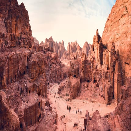 Royal Tombs, Petra