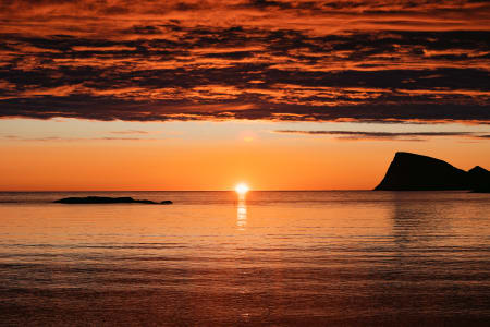 Sole a mezzanotte, Tromsø