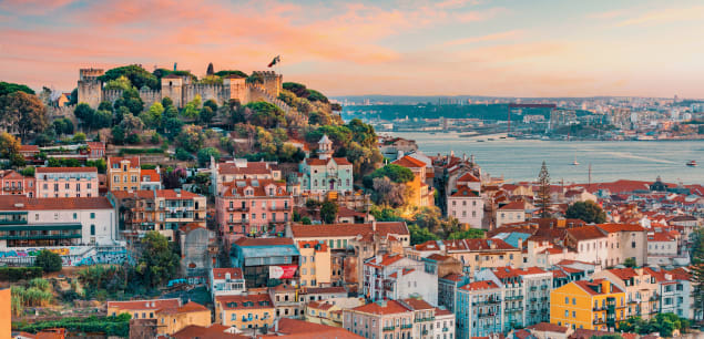 Vista di Lisbona