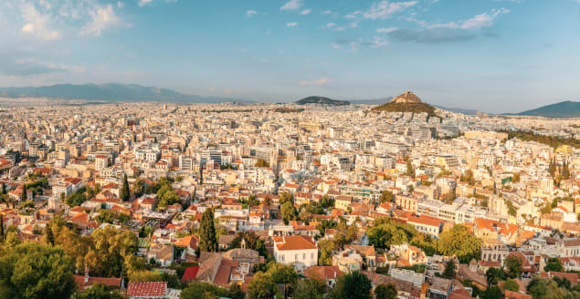 Vista del Monte Licabetto, Atene