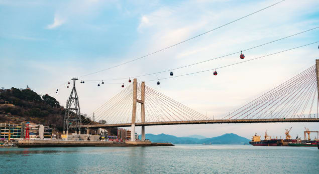 Funivia marittima, Yeosu