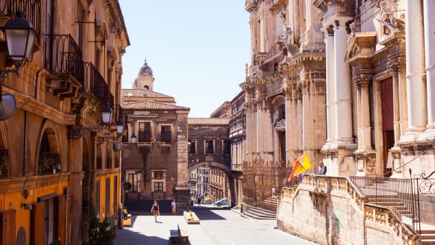 Via Crociferi Catania