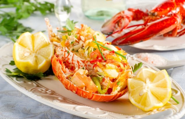 cucina tipica sarda, aragosta alla catalana