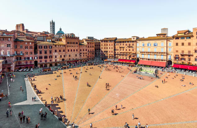 piazza Palio, Siena
