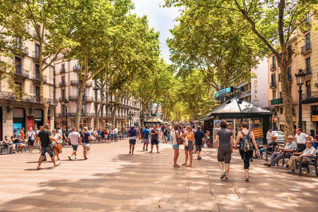 La Ramblas, Barcellona