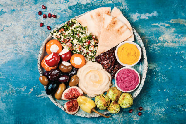 Meze, antipasto tipico