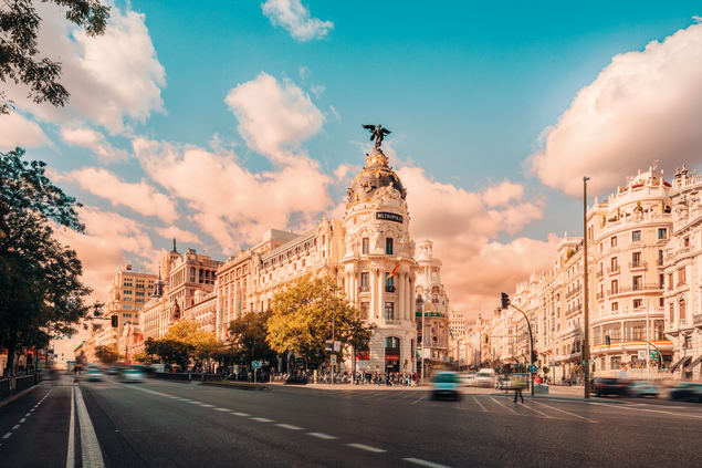 gran via Madrid