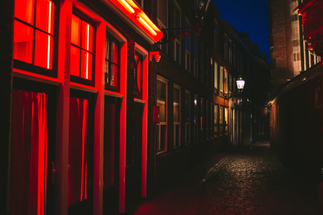 Quartiere a luci rosse, Amsterdam