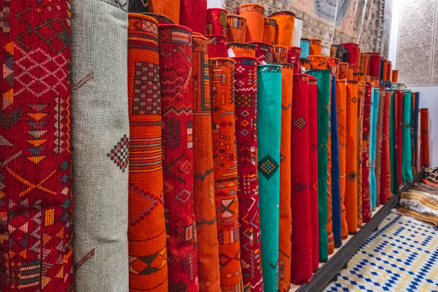 Tappeti in Marocco