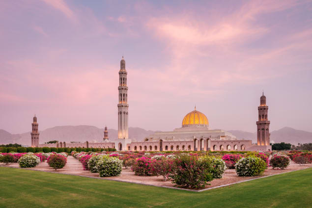 Grande moschea del Sultano Qaboos Muscat