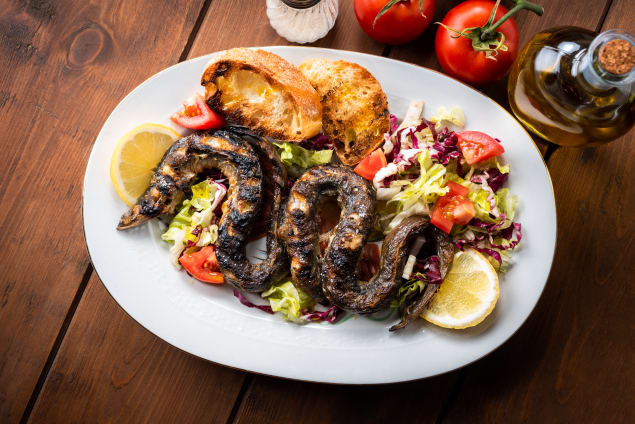 cucina tipica sarda anguilla