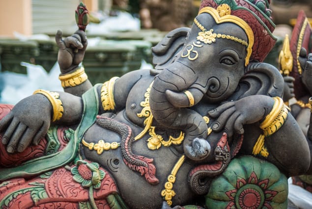 Ganesh statue, India